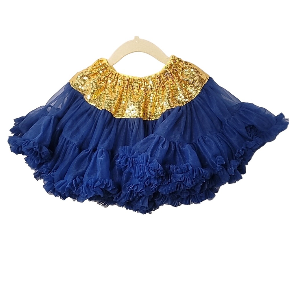 Dance Costume Lot Tutu 2T- 4T Sequin Sparkle‎ Ruffles Full Birthday Photoshoot